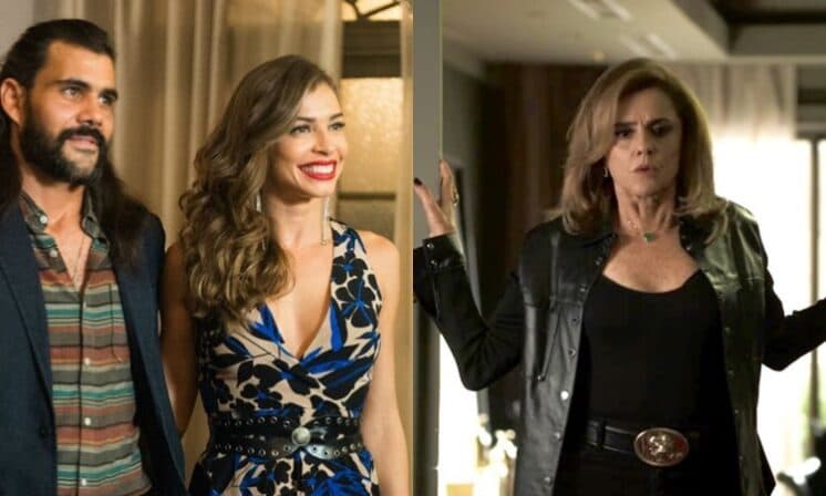 Mariano passa ficar com Lívia e Sophia ao mesmo tempo em O Outro Lado do Paraíso