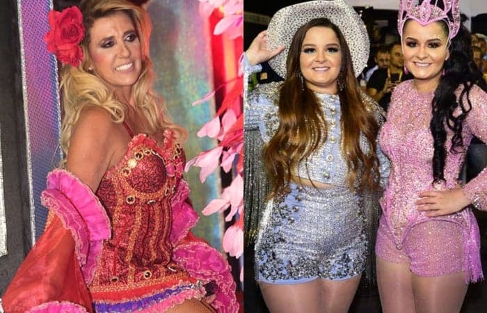 Carnaval: Rita Cadillac esclarece confusão com a Globo e agradece Maiara e Maraisa