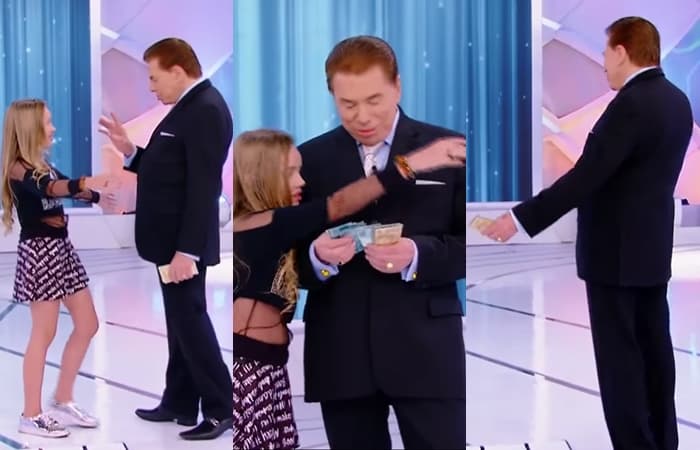 Silvio Santos se recusa a abraçar criança e vídeo comove os internautas
