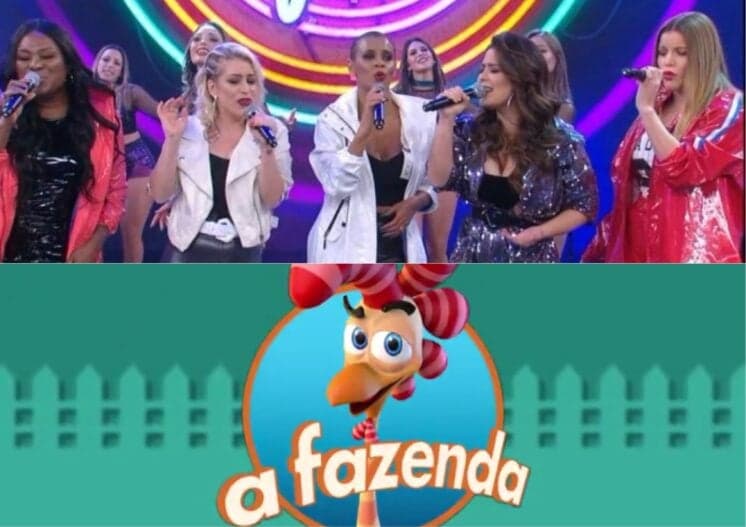 "Subiu, desceu": Globo surpreende ao abrir portas para artistas concorrentes e Record comete equívoco na escalação da Fazenda
