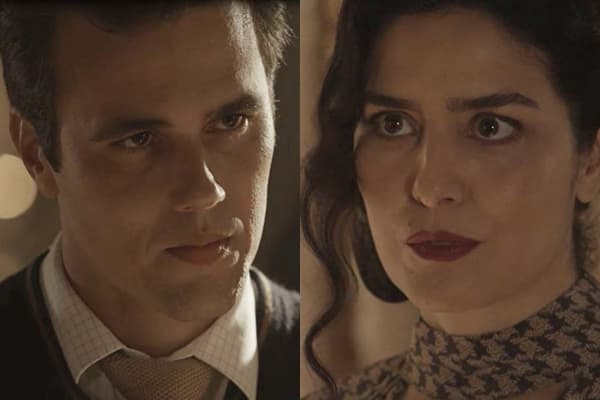 Tempo de Amar: Vicente coloca Delfina contra a parede