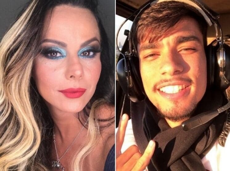 Viviane Araújo vive affair com jogador do Flamengo