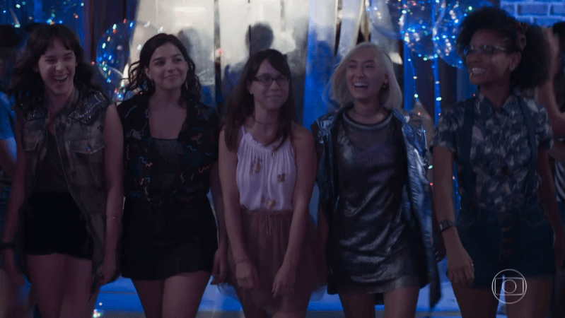 As Five no último capítulo de Malhação: Viva a Diferença (Foto: Reprodução/Globo)