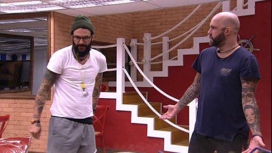 Caruso quer humilhar Wagner por traição no próximo Paredão do BBB18