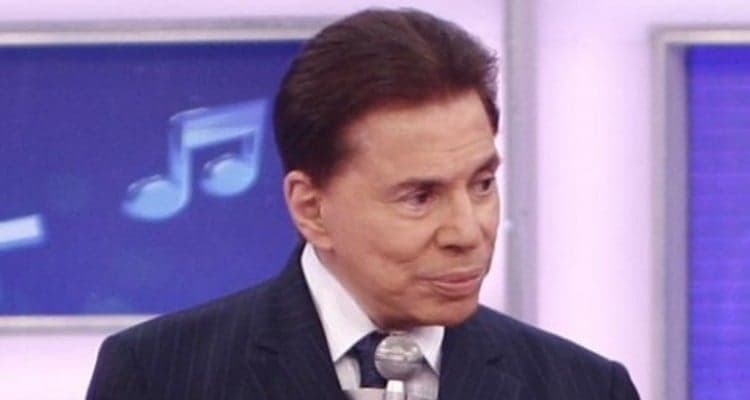 Silvio Santos em seu programa no SBT (Foto: Reprodução)