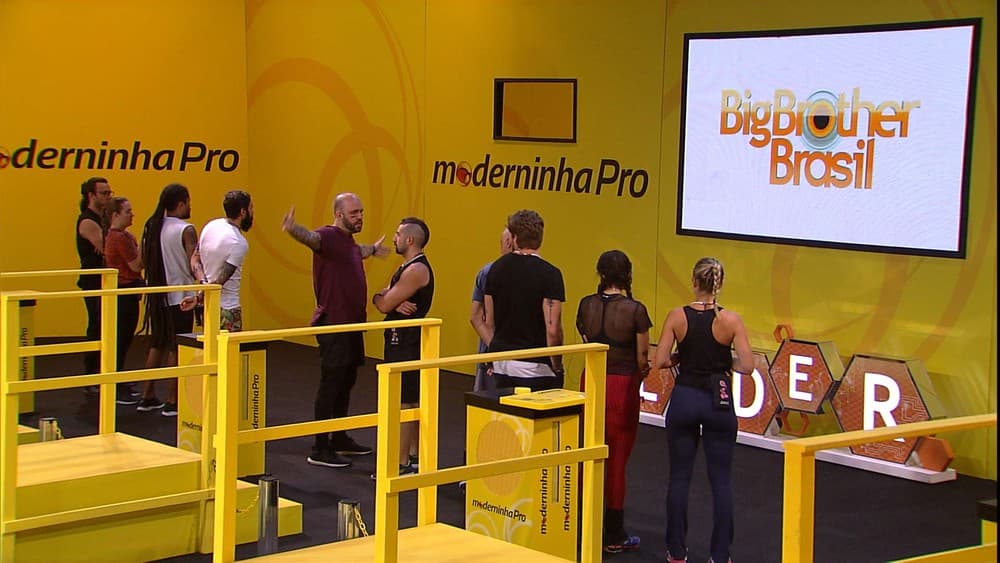 Prova do Líder é de resistência no BBB18 (Foto: TV Globo)