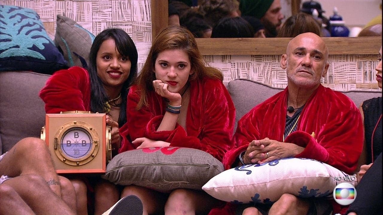 Gleici, Ana Clara e Ayrton no BBB18 (Foto: Reprodução/Globo)