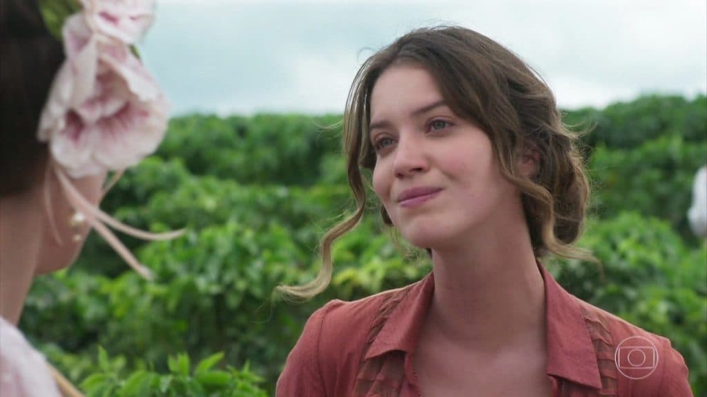 Nathalia Dill (Elisabeta) em cena de Orgulho e Paixão (Foto: Reprodução/Globo)