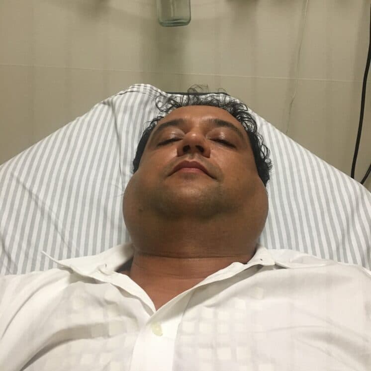 Geraldo Luís fica doente, vai parar em hospital e fotos chamam a atenção