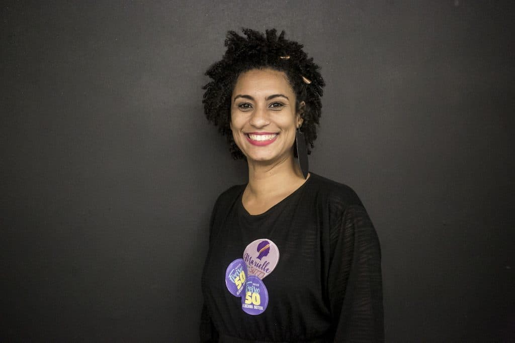 Vereadora do PSOL, Marielle Franco é morta a tiros no RJ (Foto: Reprodução) Vereadora do PSOL, Marielle Franco é morta a tiros no RJ (Foto: Reprodução)