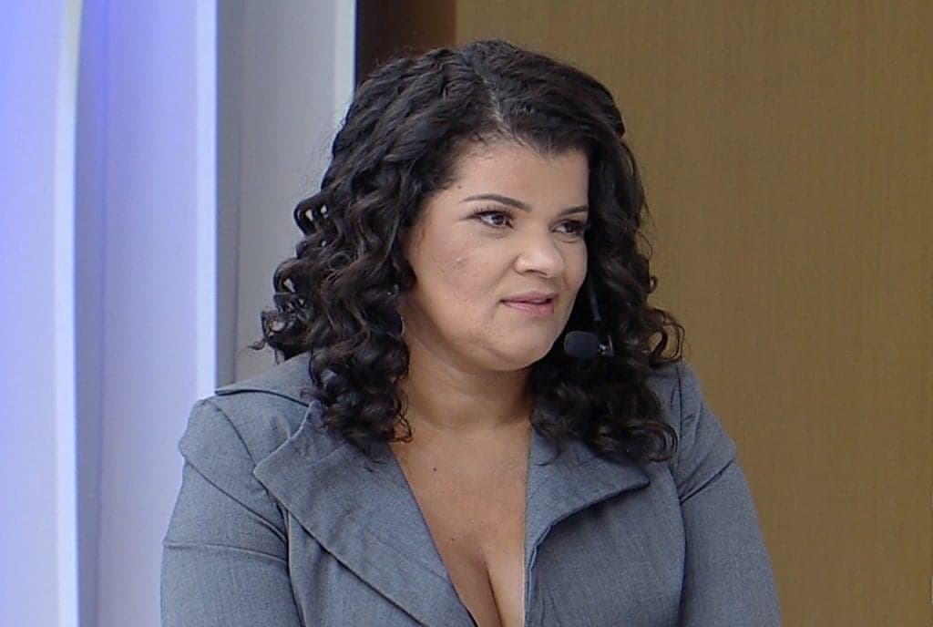 Branka Silva, ex de Naldo, esteve no palco do Superpop (Foto reprodução RedeTV) Branka Silva, ex de Naldo, esteve no palco do Superpop (Foto reprodução RedeTV)