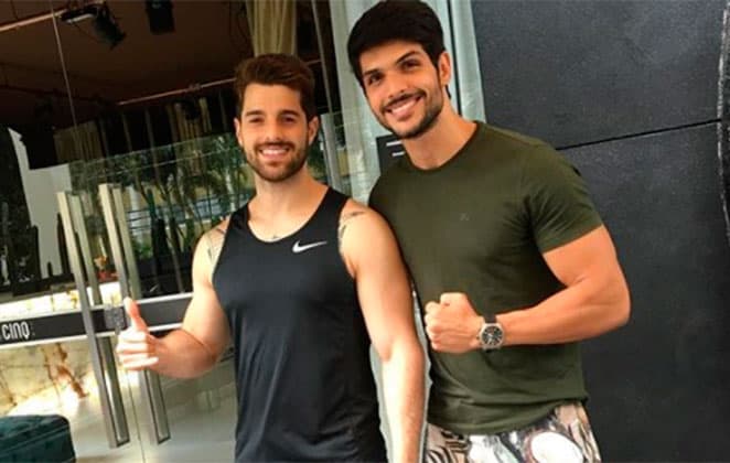 Em encontro com ex-BBB Lucas, Alok debocha de apelido: "O DJ do momento"
