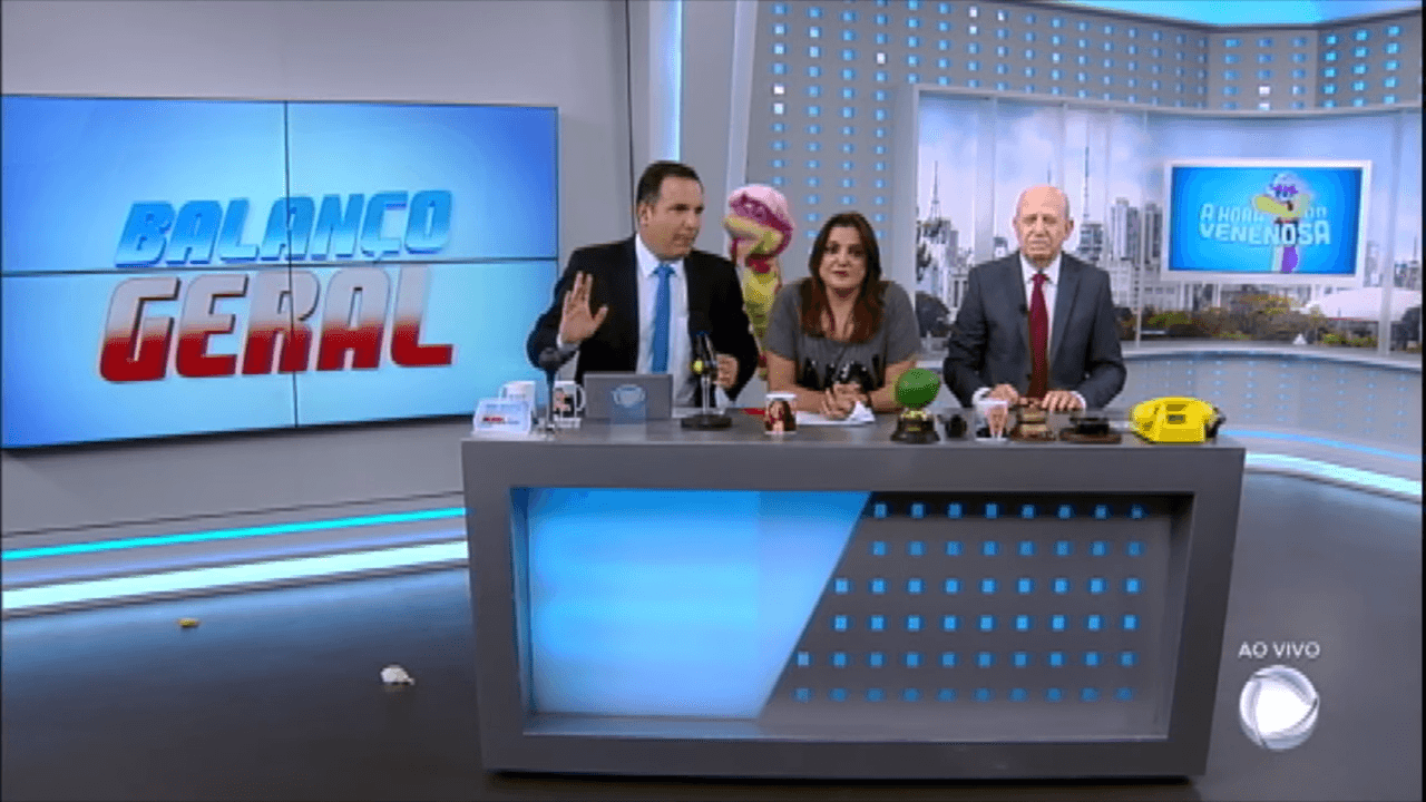 Balanço Geral vem se saindo bem na audiência (Foto: Reprodução/Record) Balanço Geral vem se saindo bem na audiência (Foto: Reprodução/Record)