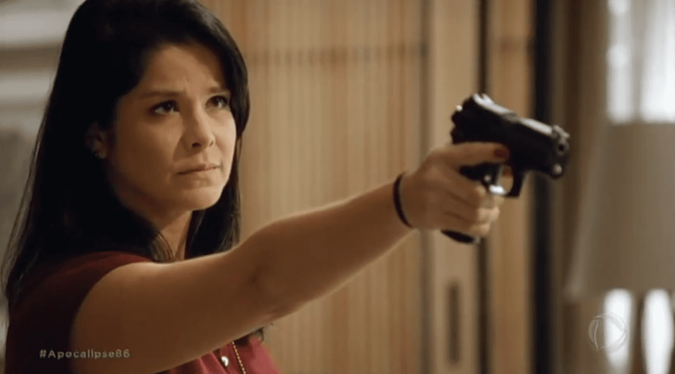 Novela é Apocalipse surpreendida (Foto: Reprodução)