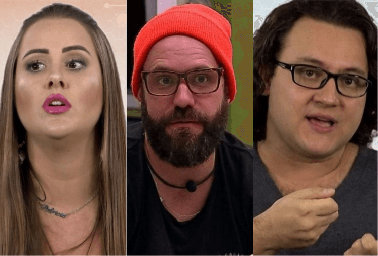 Enquete paredão BBB18: Patricia, Caruso e Diego estão no paredão; quem deve sair?
