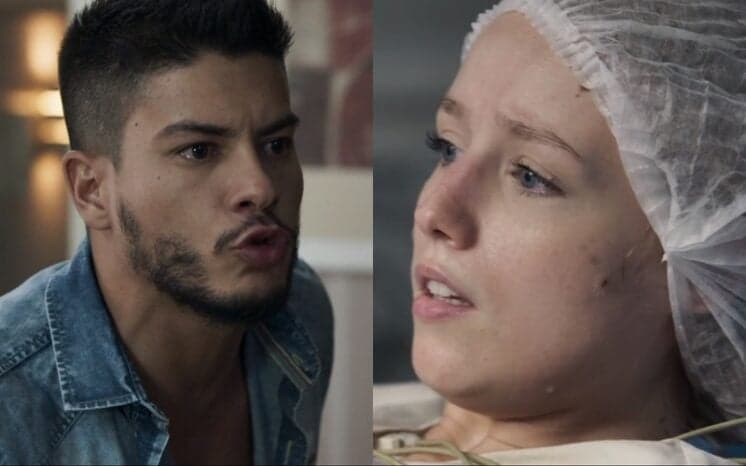Após filho negro, Diego abandona Karina em O Outro Lado do Paraíso