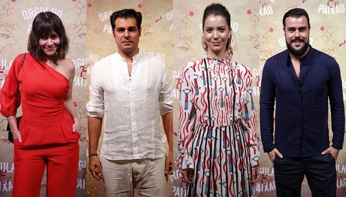 Globo promove coletiva de Orgulho e Paixão; veja as fotos