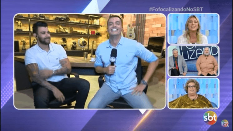 Com Gusttavo Lima ao vivo, Fofocalizando supera novelas da Record e conquista 2º lugar de audiência