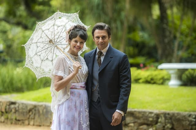 Ema (Agatha Moreira) e Jorge (Murilo Rosa) em Orgulho e Paixão (Foto: Globo/Raquel Cunha)