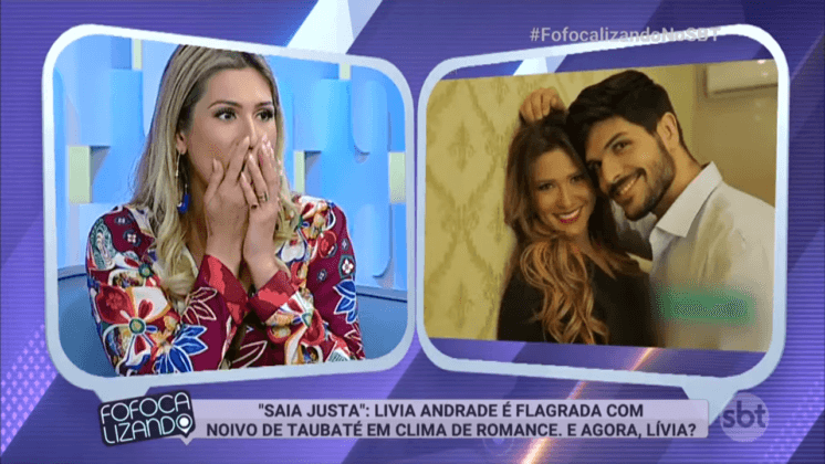 Lívia Andrade relembra trabalho com Lucas do BBB18: "Não tive nada com o 'noivo de Taubaté'"