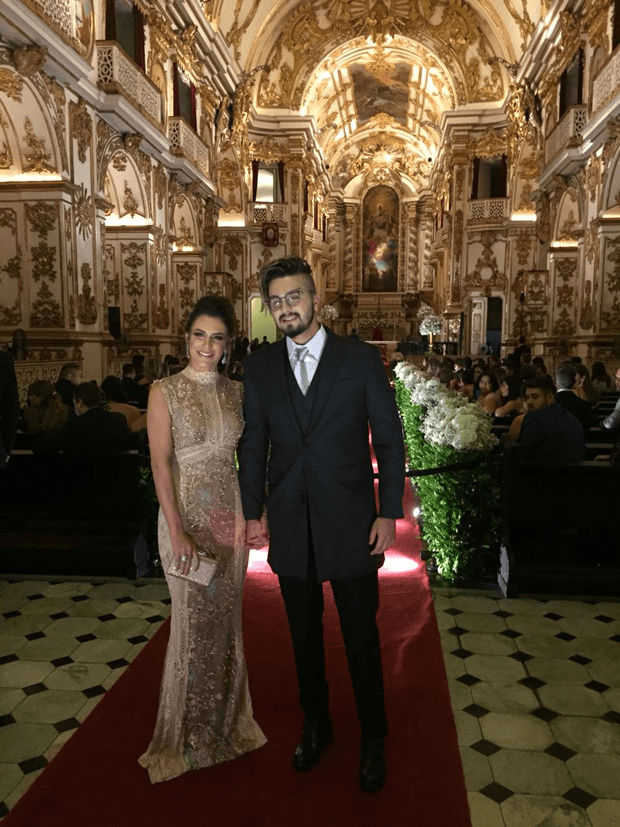 Convidados Matheus e Paula (Foto: Reprodução/Instagram) Convidados Matheus e Paula (Foto: Reprodução/Instagram)