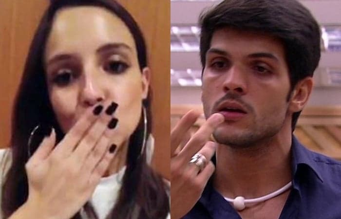 Lucas diz que não conseguiu encarar a noiva depois do BBB18: "Não tive coragem"