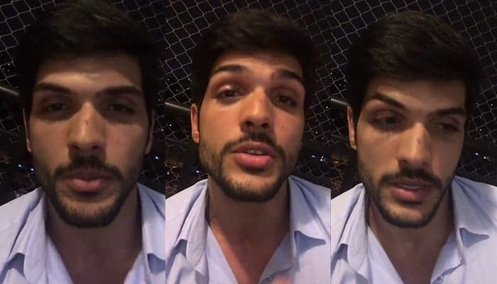 Lucas se revolta por fotos com a noiva depois do BBB18 e desabafa: "Não há marketing"