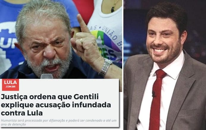 Polêmico, Gentili revela porque nunca entrevistou Lula em seus programas