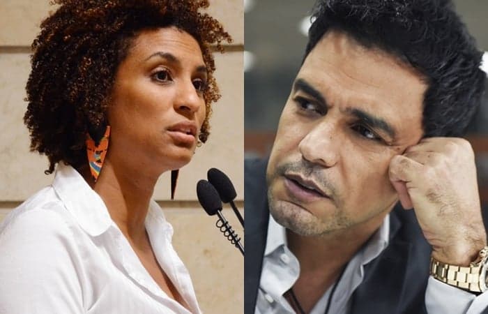 Após criticar comoção por morte de Marielle Franco, Zezé Di Camargo tenta se justificar no Domingão do Faustão