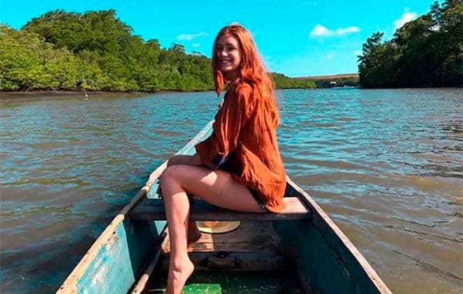Seguidor alfineta foto de Marina Ruy Barbosa e atriz rebate com classe