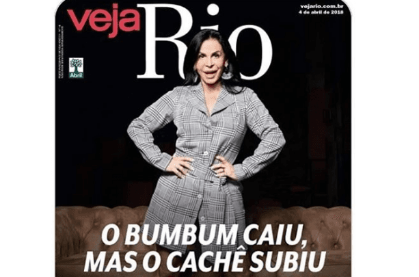 Revoltada, Gretchen detona jornalista e capa de revista: "Você é o verdadeiro Judas"