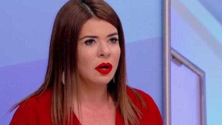 Mara Maravilha é tirada de estúdio do SBT por segurança; confira o vídeo