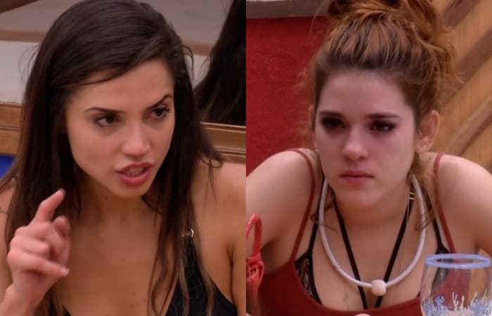 Paula beija Breno e destrata Ana Clara com ataque de grosseria no BBB18