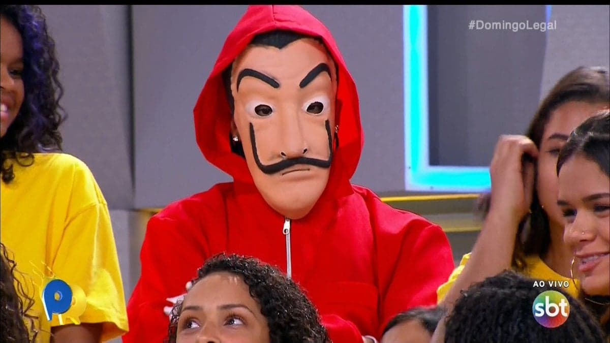 La Casa de Papel no Domingo Legal (Foto: Reprodução)