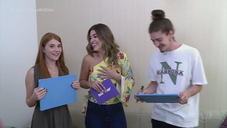 Após BBB18, Vivian Amorim estreia no Vídeo Show e público delira