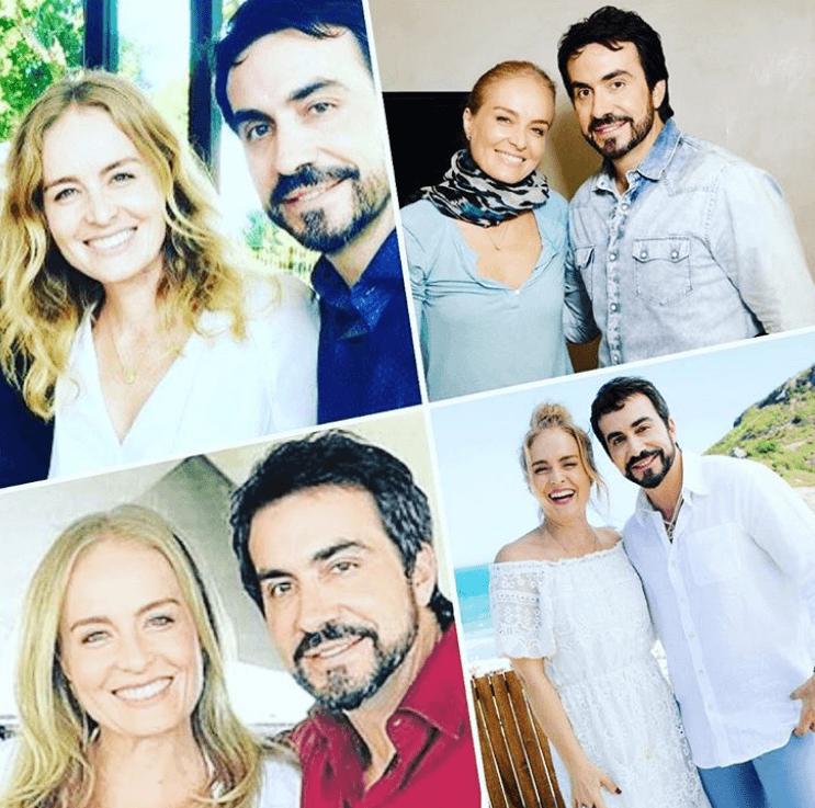 Angélica parabeniza padre Fábio de Melo pelas redes sociais: "amigo muito especial"