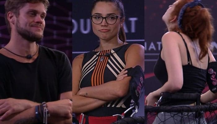 Breno e Paula ignoram presença de Ana Clara e fazem revelações íntimas no BBB18