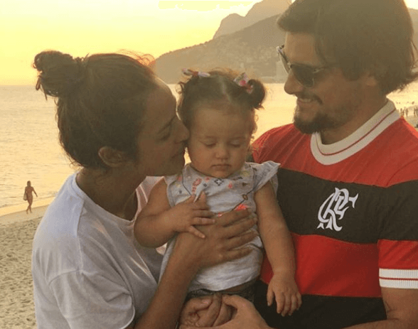 Bruno Gissoni dá bronca na filha e reação da menina surpreende; vídeo