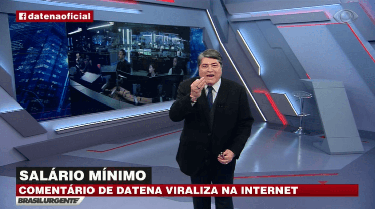 Band bate o martelo e Datena continuará apresentando o Brasil Urgente