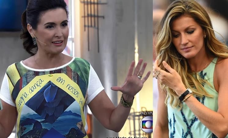 Em alta no Brasil, Fátima Bernardes já supera cachê de Gisele Bundchen
