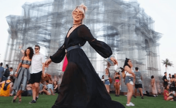 Fernanda Paes Leme no Coachella (Foto: Reprodução/Instagram)
