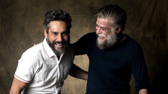 "Não dá pra ser galã ao lado dele", dispara Alexandre Nero sobre Fábio Assunção
