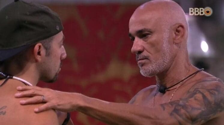 "Acho que vou sair dessa vez", lamenta Ayrton para Kaysar no BBB18
