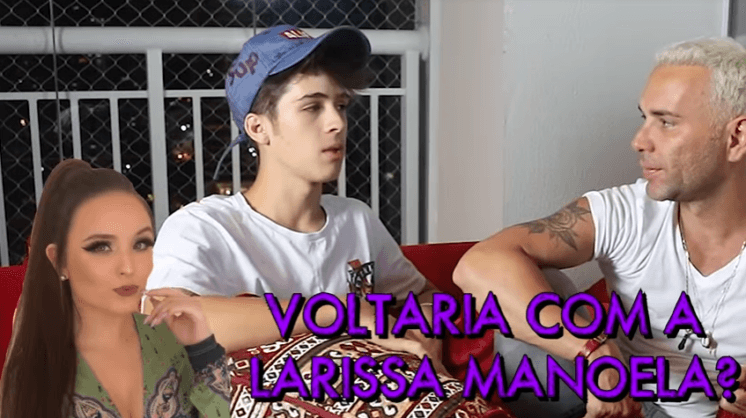 João Guilherme revela se voltaria com Larissa Manoela e se já ficou com Giovanna Chaves