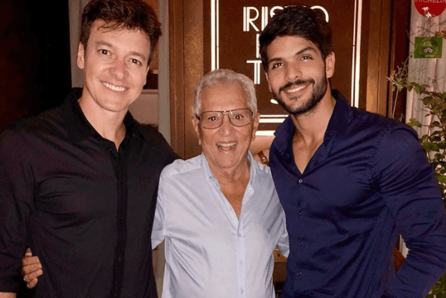 Rodrigo Faro, Carlos Alberto e Lucas (Foto: Reprodução/Instagram) Rodrigo Faro, Carlos Alberto e Lucas (Foto: Reprodução/Instagram)