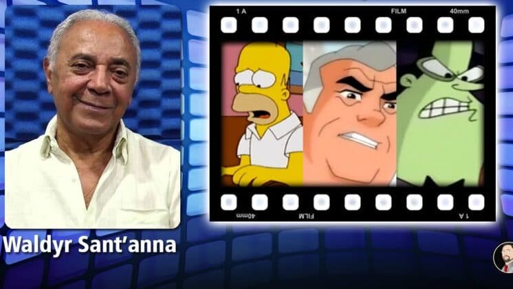 Morre Waldyr Sant´Anna, dublador no Brasil do Homer Simpson