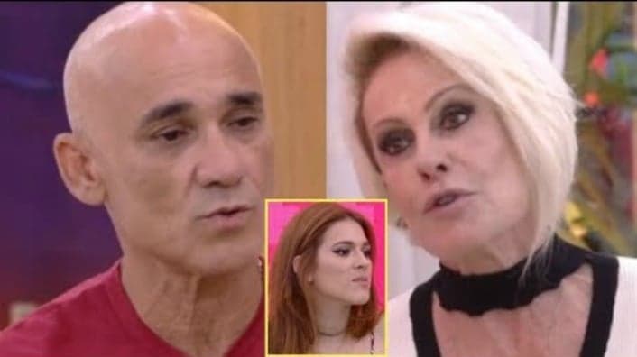Ao vivo, Ana Maria Braga estranha comportamento de Ayrton e dispara: "aquele moço simpático a gente não está vendo"