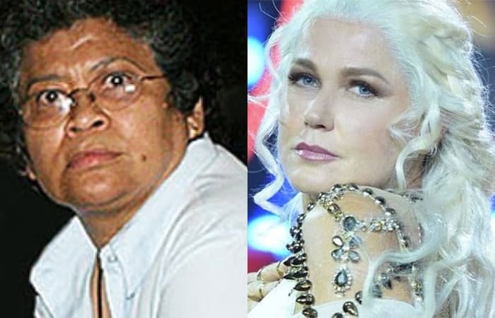 Xuxa fica constrangida com comentário sobre Marlene Mattos ao vivo na Record