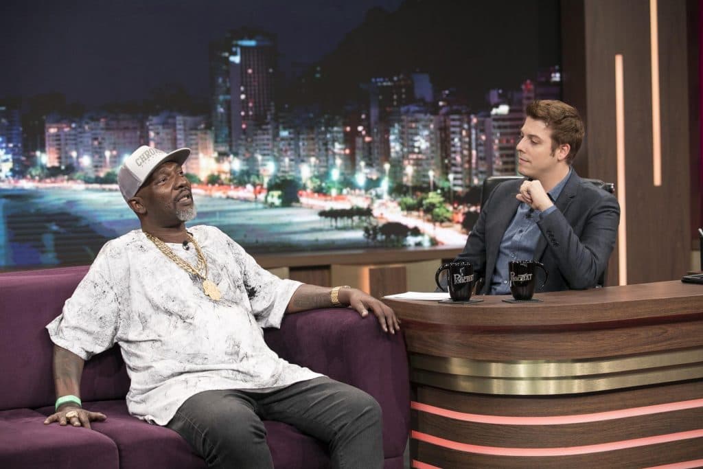 Mr. Catra no Porchat Edu Moraes/Record TV Mr. Catra no Porchat Edu Moraes/Record TV
