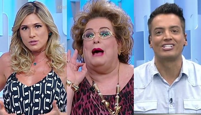 Sem três apresentadores, Fofocalizando convoca ex-RedeTV para 'tapar buraco' e Mara Maravilha pede: "Contrata ela"
